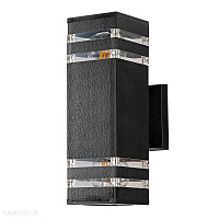 Настенный уличный светильник Arte Lamp HADAR A4421AL-2BK