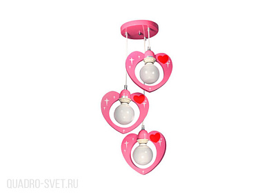 Подвесной светильник Сердечки Donolux Baby S110023/3
