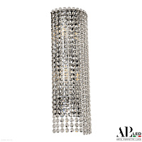 Бра хрустальное APL LED Sicilia SH500.B5.16-45.A.Ni.E14