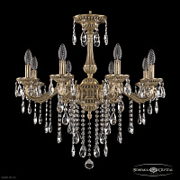 Подвесная хрустальная люстра Bohemia Ivele Crystal 75102/8/210 B FP