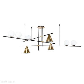 Большая люстра Arte Lamp JACOB A7029PL-9BK