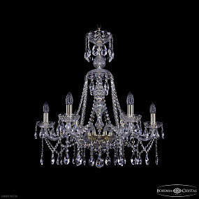 Хрустальная подвесная люстра Bohemia IVELE Crystal 1413/6/220/XL-73 G