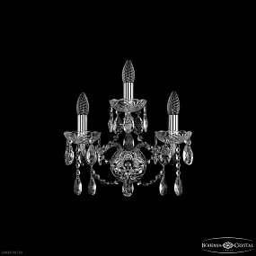 Бра хрустальное Bohemia IVELE Crystal 1413B/2+1/141 Ni