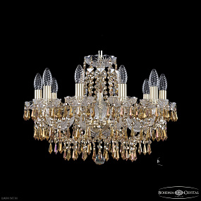 Хрустальная подвесная люстра Bohemia IVELE Crystal 1403/10/195 G R777
