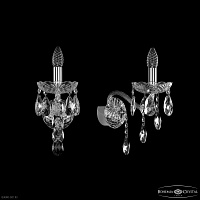 Бра хрустальное Bohemia IVELE Crystal 1415B/1/165/XL Ni