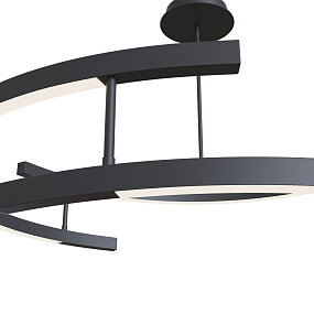Подвесная светодиодная люстра Maytoni Line MOD054PL-L52B3K