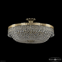 Хрустальная потолочная люстра Bohemia IVELE Crystal 19011/55IV G