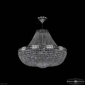 Хрустальная подвесная люстра Bohemia IVELE Crystal 19281/H1/70IV NB