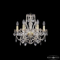 Хрустальная подвесная люстра Bohemia IVELE Crystal 1411/6/141/G
