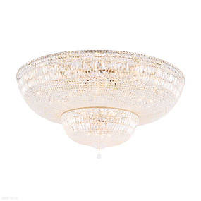 Большая хрустальная люстра Maytoni Palace DIA100-CL-34-G