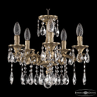 Подвесная хрустальная люстра Bohemia Ivele Crystal 73102/5/125 A FP