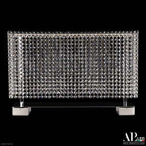 Хрустальная светодиодная настольная лампа APL LED Sicilia SH500.L1.60.A.Ni.4000