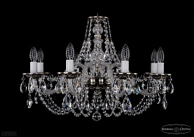 Хрустальная подвесная люстра Bohemia IVELE Crystal 1606/8/240/NB