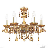 Хрустальная подвесная люстра Bohemia IVELE Crystal 117/6/165 G M777