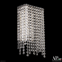 Бра хрустальное светодиодное APL LED Sicilia SH500.B1.16-32.B.Ni.4000