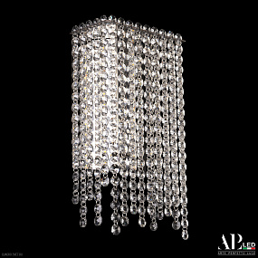 Бра хрустальное светодиодное APL LED Sicilia SH500.B1.16-32.B.Ni.4000
