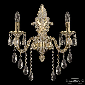 Бра с хрусталем Bohemia Ivele Crystal Florence 7101B15/2/210 B GW