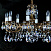 Люстра подвесная ARTGLASS ALICE VIII. POLISHED