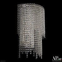 Бра хрустальное светодиодное APL LED Sicilia SH500.B4.35-50.B.Ni.4000
