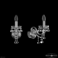 Бра хрустальное Bohemia IVELE Crystal 1409B/1/141 Ni