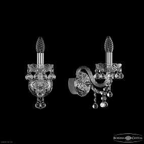 Бра хрустальное Bohemia IVELE Crystal 1409B/1/141 Ni