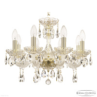 Хрустальная подвесная люстра Bohemia IVELE Crystal 117/8/165 G