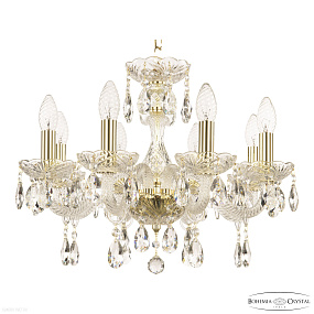 Хрустальная подвесная люстра Bohemia IVELE Crystal 117/8/165 G