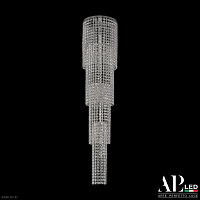 Каскадная хрустальная светодиодная люстра APL LED Rimini S520.0.25-100.A.3000