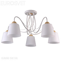 Люстра потолочная Eurosvet Betty 70062/5 белый