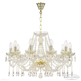Хрустальная подвесная люстра Bohemia IVELE Crystal 107/10/240 G