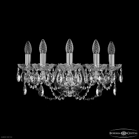 Бра хрустальное Bohemia IVELE Crystal 1402B/5/160 Ni