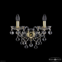 Бра с хрусталем Bohemia IVELE Crystal 1409B/2/160/XL G