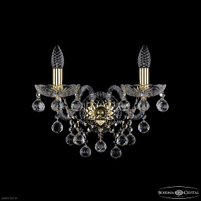 Бра с хрусталем Bohemia IVELE Crystal 1409B/2/160/XL G