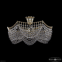 Хрустальная потолочная люстра Bohemia IVELE Crystal 77081/42 G