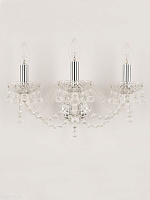 Бра хрустальное Bohemia IVELE Crystal 108B/3/165 Ni