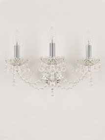 Бра хрустальное Bohemia IVELE Crystal 108B/3/165 Ni