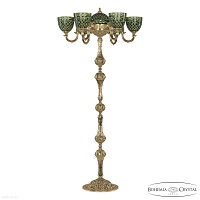 Хрустальный торшер Bohemia IVELE Crystal Verona 72003TP/6/175 G P1 U Clear-Green/H-1J