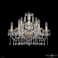 Хрустальная подвесная люстра Bohemia IVELE Crystal 1413/6+3/200 G