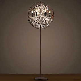 Торшер LOFT IT Foucaults orb crystal LOFT1897FT