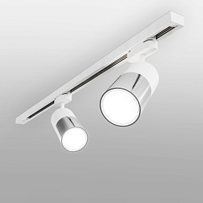 Трековый светодиодный светильник для однофазного шинопровода Elektrostandard Double Topper LTB27