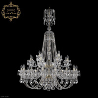 Большая хрустальная люстра Bohemia Art Classic 11.21.16+8+4.400.2d.XL-160.Gd.Sp