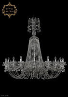 Большая хрустальная люстра Bohemia Art Classic 11.26.24.530.XL-150.Cr.B