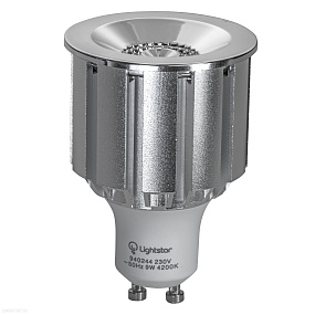 Лампа светодиодная Lightstar GU10 7W=60W 330LM 45G COB 4000K 940234