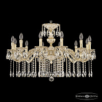 Подвесная хрустальная люстра Bohemia Ivele Crystal Florence 71202/12/300 A GW