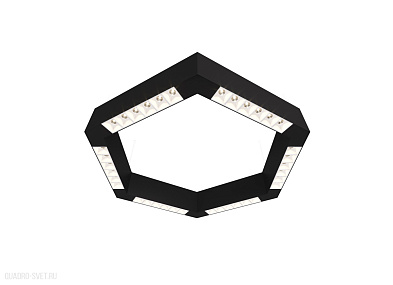 Накладной светодиодный светильник 0,5м 36Вт 48° Donolux Eye-hex DL18515С111B36.48.500WB