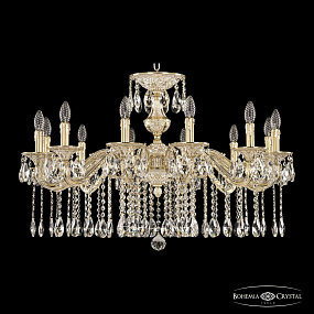 Подвесная хрустальная люстра Bohemia Ivele Crystal Florence 71202/12/300 A GW