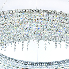 Хрустальная потолочная светодиодная люстра APL LED Rimini S510.0.100.B.3000
