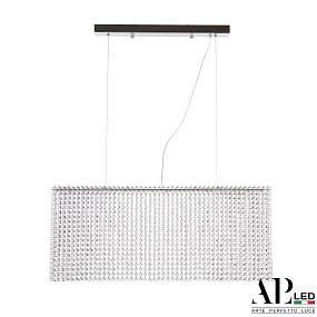 Хрустальная подвесная светодиодная люстра APL LED Sicilia SH06.70.A.Ni.4000