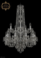 Большая хрустальная люстра Bohemia Art Classic 11.24.10+5.200.2d.h-87.Cr.V0300