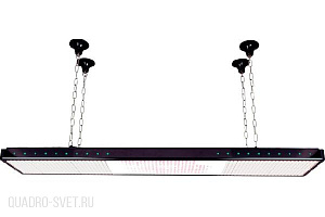 Бильярдный светильник плоский люминесцентный «Neptun» (черная, 4 неон тр.) 270x33x8 75.021.27.0